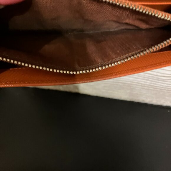 Gorgeous Prada Multi Color Yellow, Orange and Brown Double Snap Wallet - Picture 6 of 7